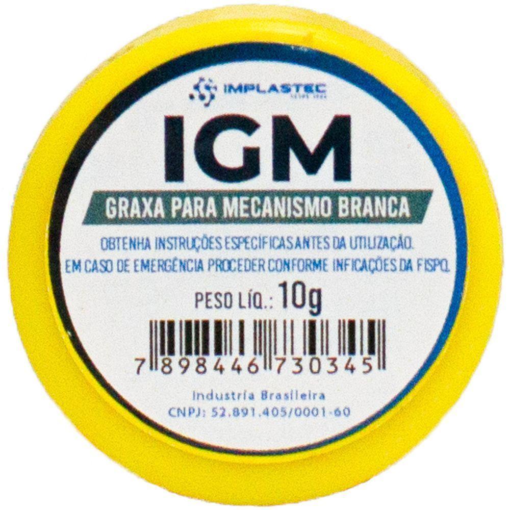 Graxa Branca Para Mecanismos Pote 10g - 1