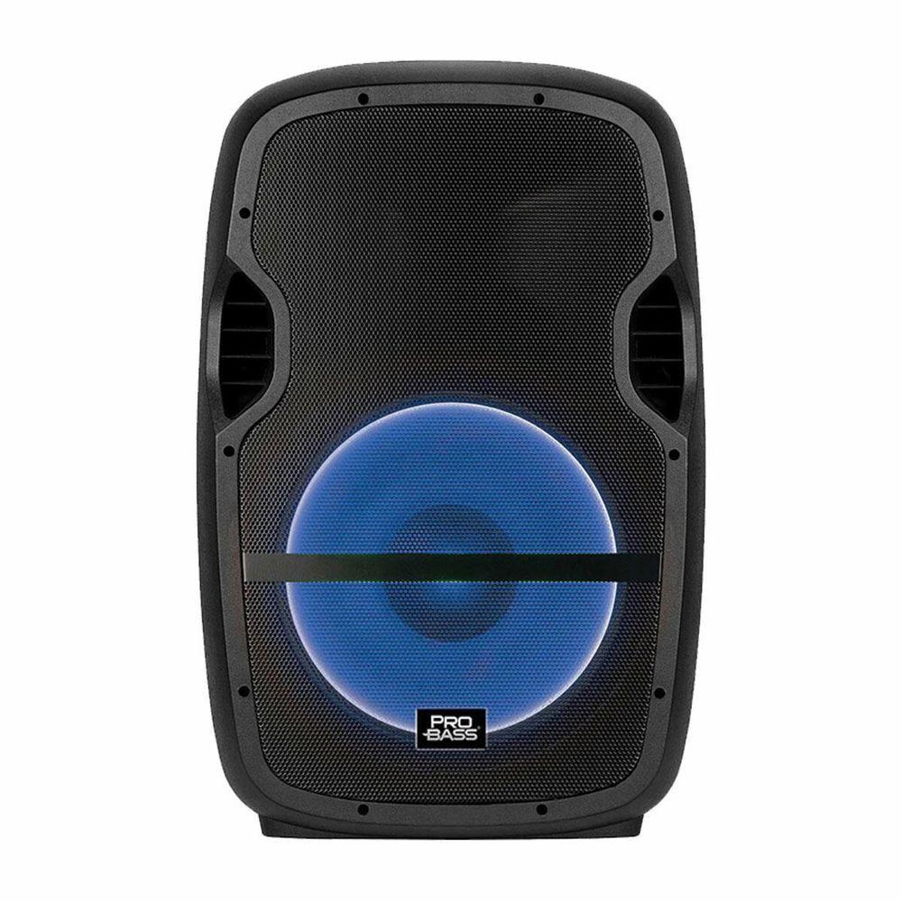 Caixa Amplificada Elevate Lp Usb-sd-bt 15 ´´ 200w, Acompanha Suporte, Microfone Com Fio, Controle Remoto, Led - 2