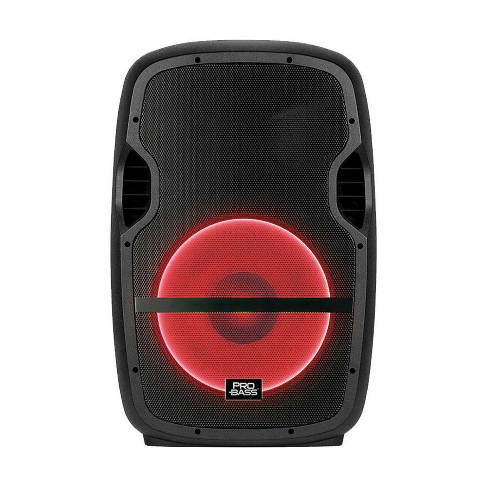 Caixa Amplificada Elevate Lp Usb-sd-bt 15 ´´ 200w, Acompanha Suporte, Microfone Com Fio, Controle Remoto, Led - 3