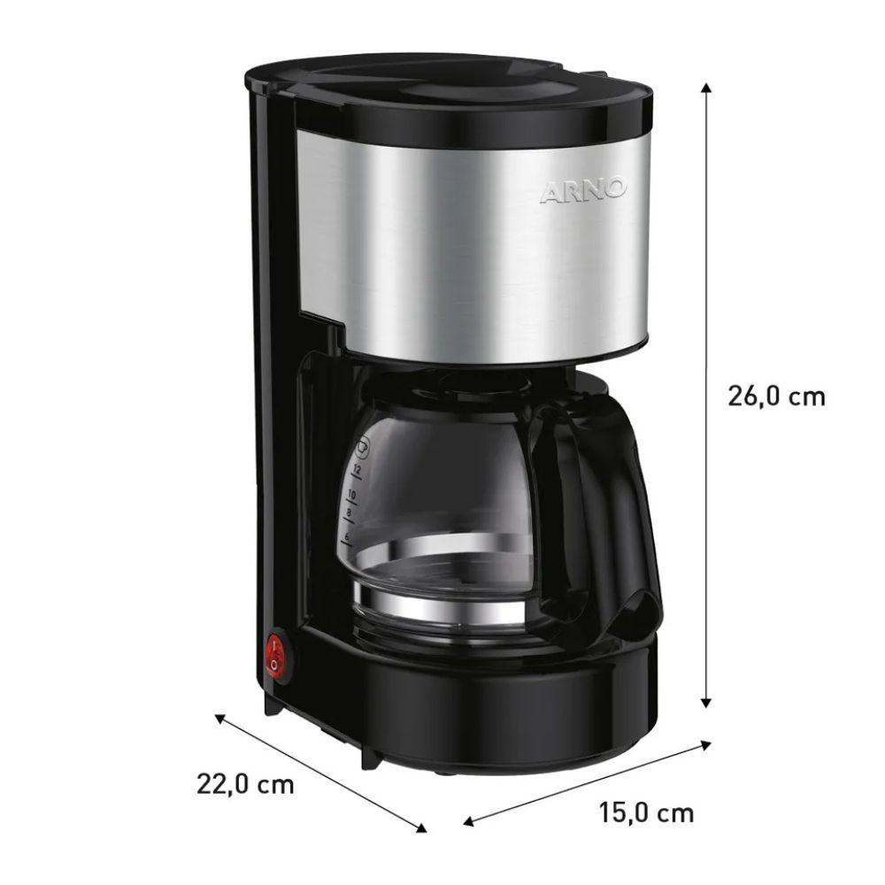 Cafeteira Arno Filtro Perfectta Inox Cfpi 110v - 3