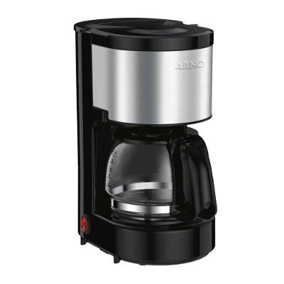 Cafeteira Elétrica Arno Perfectta Inox CFPI 0,6L 12 Xícaras Inox 650W 110V