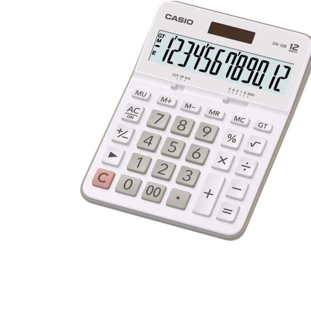 Calculadora De Mesa Dx-12b-w4-dc Branca - 2