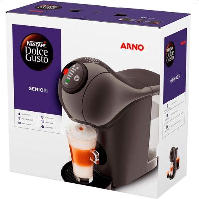 Cafeteira Espresso Arno Dolce Gusto Genio S Basic DGS5 Grafite 110V 1350W
