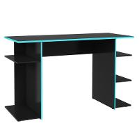 Escrivaninha Mesa Para Computador Gamer Preto-azul 9424 Madesa Preto-azul - 3