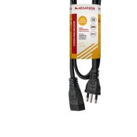 Extensao Cabo Prolongador Pp 3x2,50mm 1,5 Metros Preta 419 - 3