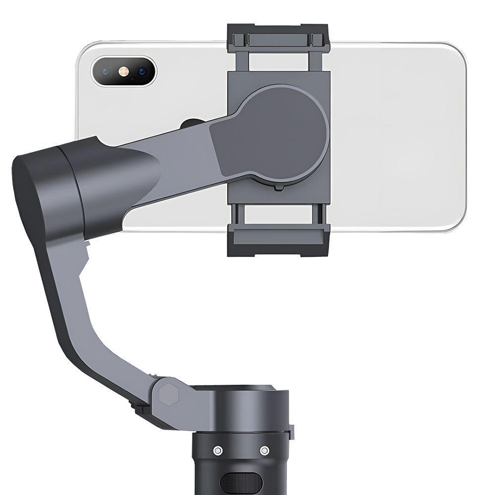 Estabilizador De Câmera Smartphone Gimbal 3 Eixos Portátil Com Base Para Gravações Profissionais - 5