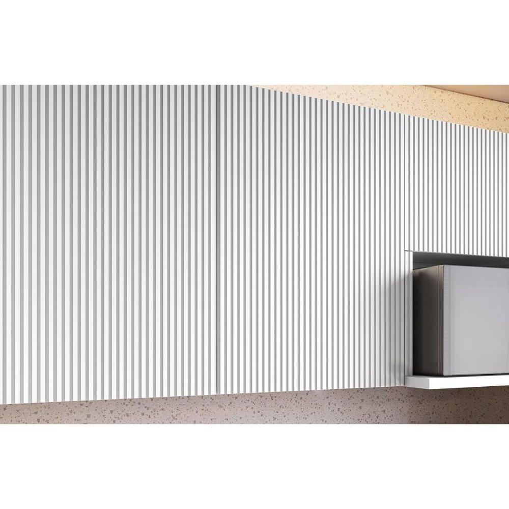 Cozinha Modulada Nesher Rainha Gourmet 7 Peças (3aéreos+3balcões+1paneleiro) C6p38 Branca-nature-nesher - 10