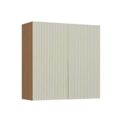 Cozinha Modulada Nesher Simone Mendes Armário Simone Mendes C- 2 Portas 80cm Carvalho-cinza - Nesher