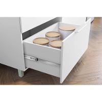 Cozinha Modulada Nesher Rainha E Marquesa 5 Peças (2aéreos+2balcões+1paneleiro) C5p111 Nature-branco-nesher - 7