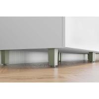 Cozinha Modulada Nesher Rainha E Marquesa 5 Peças (2aéreos+2balcões+1paneleiro) C5p111 Nature-branco-nesher - 8