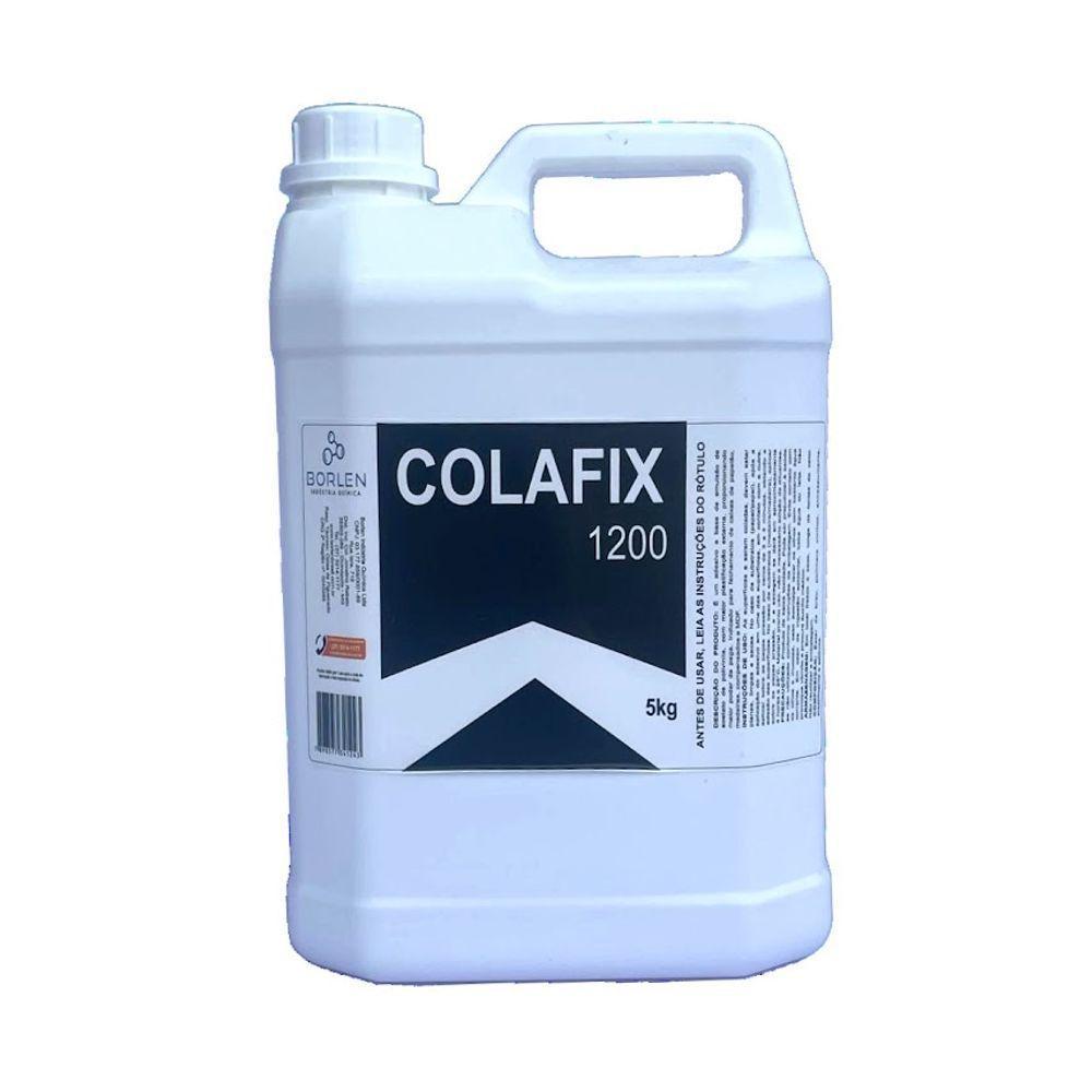 Cola Pva Branca Extra Colafix 1200 Para Papelão Madeira 5kg - 1