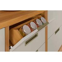 Cozinha Modulada Nesher Imperatriz 2 Peças (1aéreo+1balcão) C2p30 Freijo-off White-nesher - 10