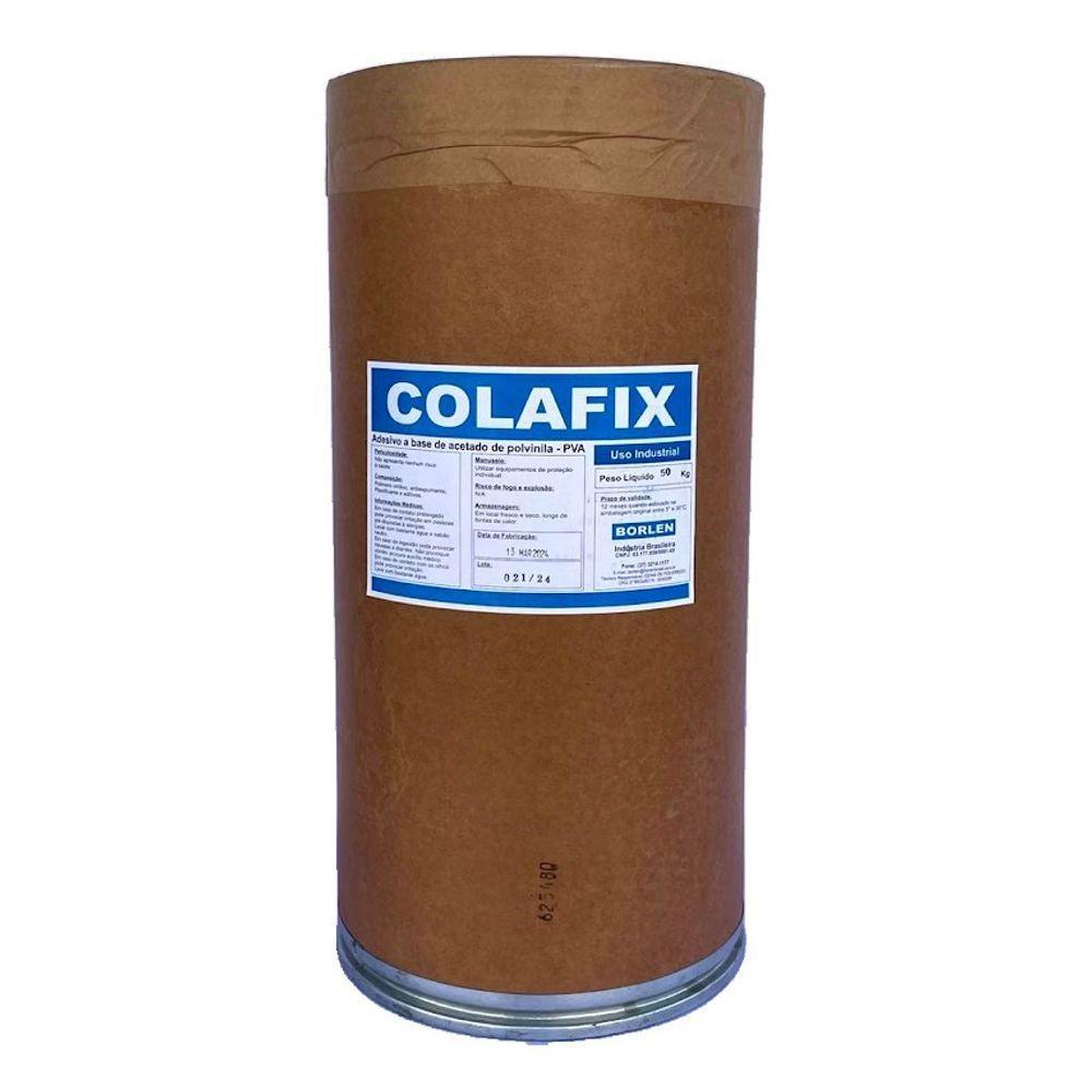 Cola Pva Branca Colafix 1102 Papel Papelão E Madeira 50kg - 1