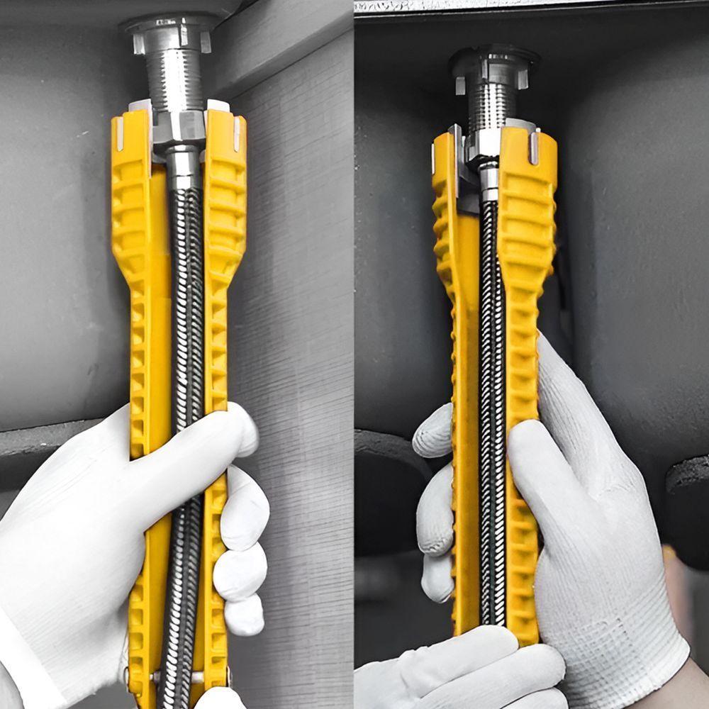 Chave Hidráulica 8 Em 1 Bom-3205 Multiuso Para Instalação De Torneira Encanamento E Pia - 4