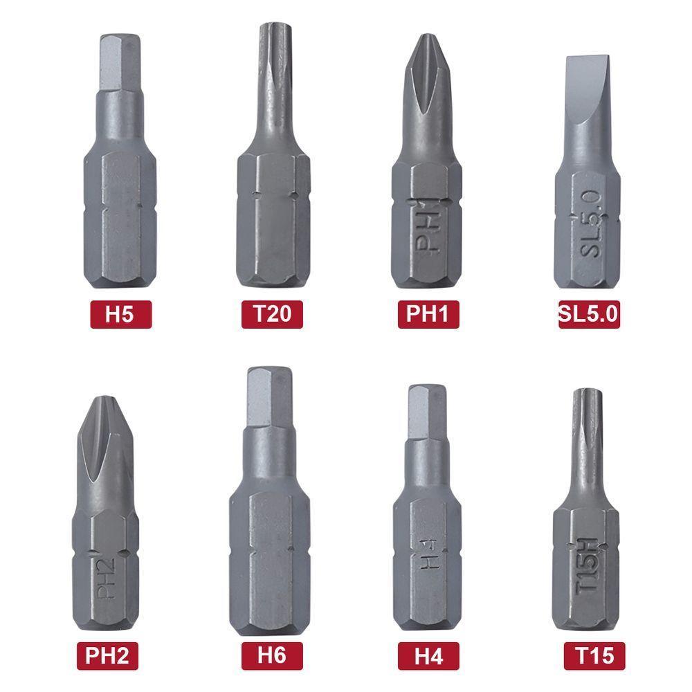 Chave De Fenda Ajustável 8 Em 1 Com Rotação 180 Graus E Catraca Bidirecional El-1711 - 3