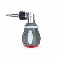 Chave De Fenda Ajustável 8 Em 1 Com Rotação 180 Graus E Catraca Bidirecional El-1711 - 2