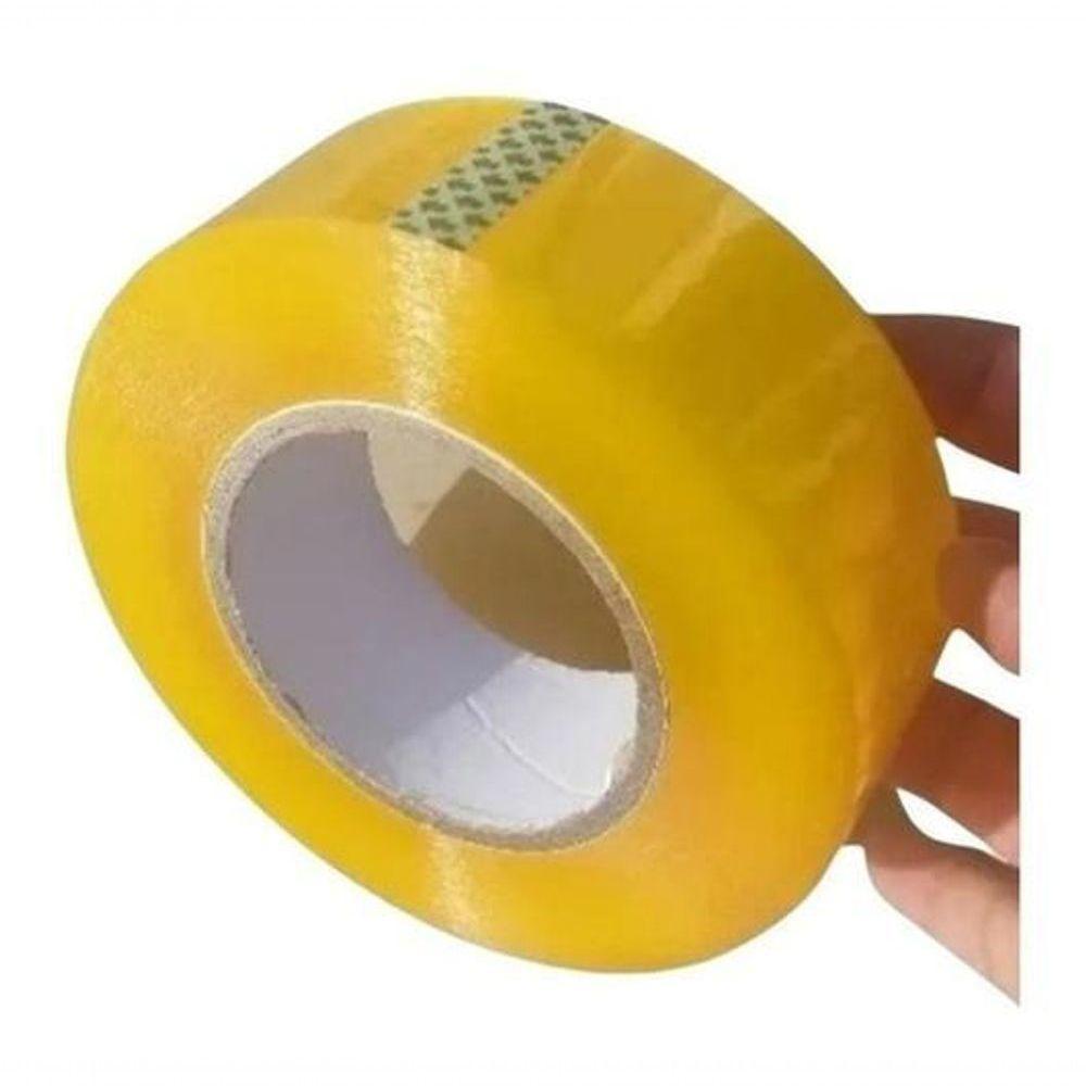 Fita Adesiva Durex De 250 Metros Transparente Para Embalagem - 2