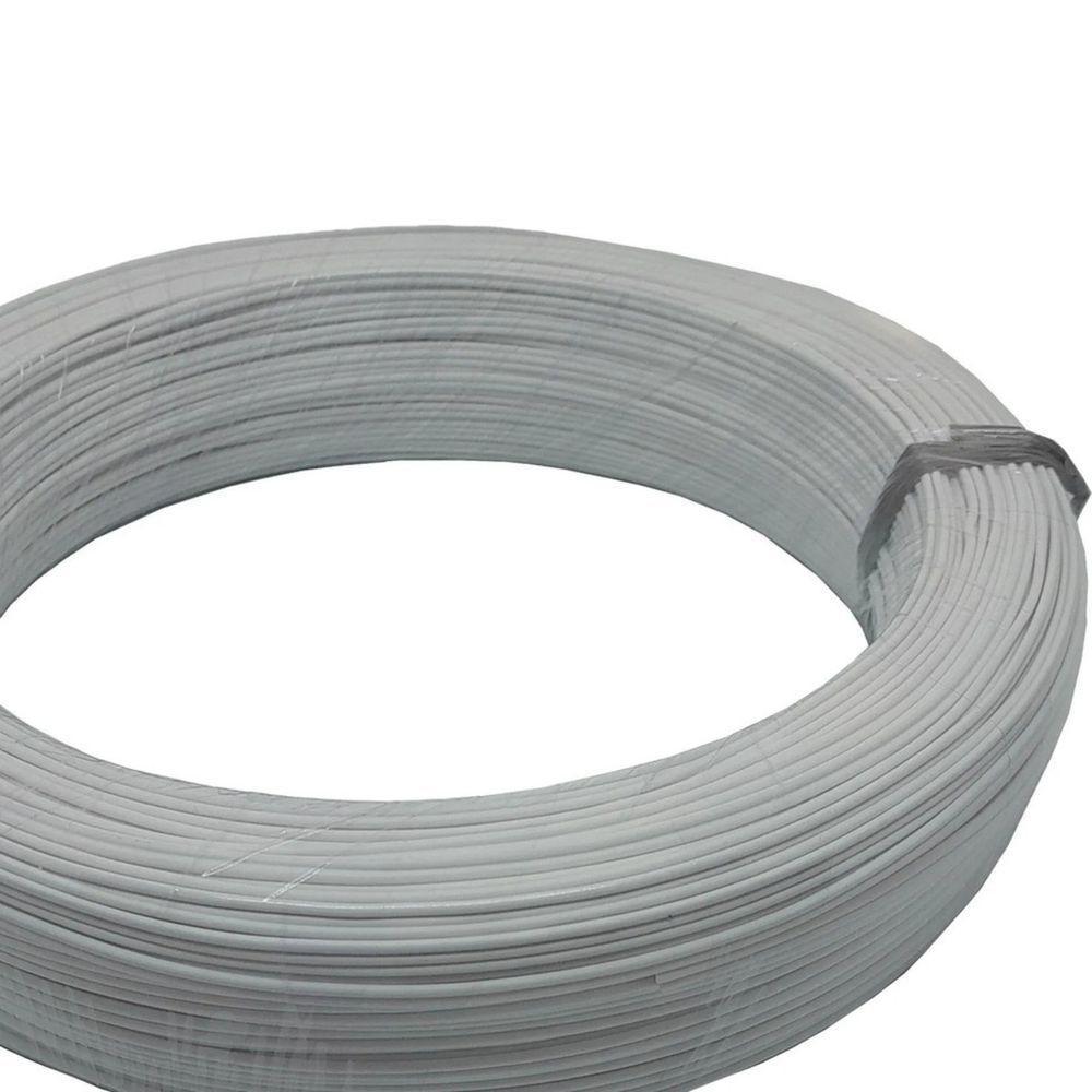 Fio Polarizado 2 X 0,14mm Branco Tiaflex - Rl - 100 - 3
