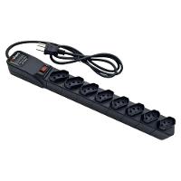 Filtro De Linha Ts Shara Protetor 8 Tomadas - 556 Preto Bivolt - 1