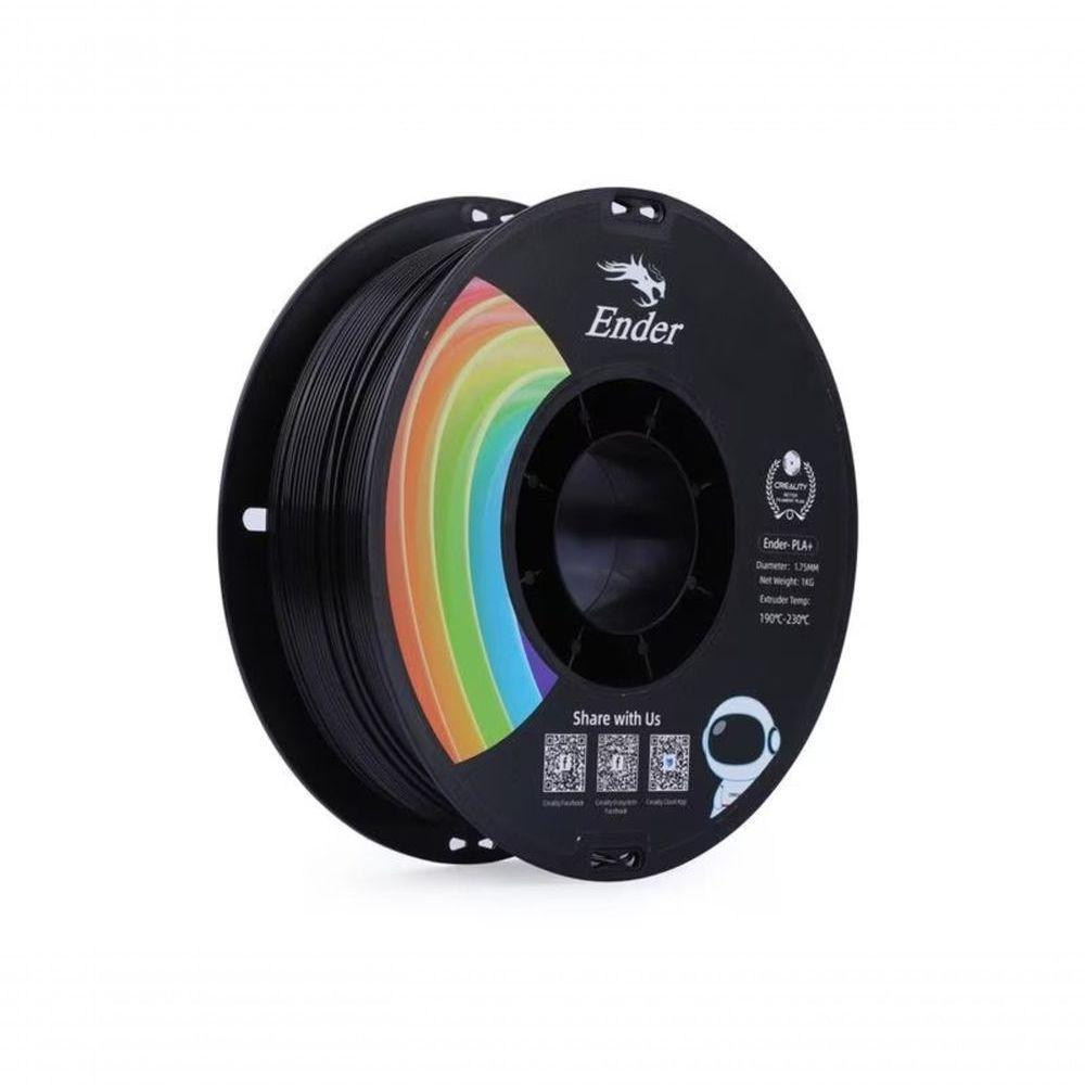 Filamento 3d Creality Ender Pla 1,75mm Preto - 3301010306 - 3