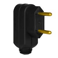 Plugue Daneva 2p 10a Preto Unitária - 1