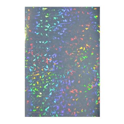 Papel Adesivo Holográfico Vinil Caquinhos Ink Jet A4 50fl