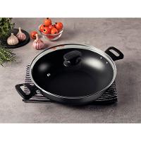 Panela Wok Loreto Em Aluminio Com Revestimento Interno E Externo Em Antiaderente Starflon Max - 2