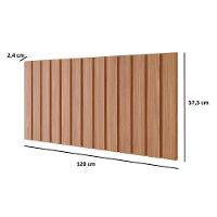 Módulo Cozinha Mgm Eloise Painel Ripado Gourmet Bella-estela- 120 Cm Cinamomo-mgm - 3