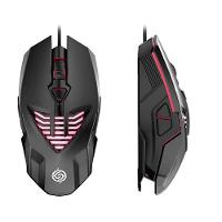 Mouse Gamer K-snake Q1 óptico Rgb Usb Com Fio Dpi Ajustável 3200 Para Jogos Pc - Preto - 2