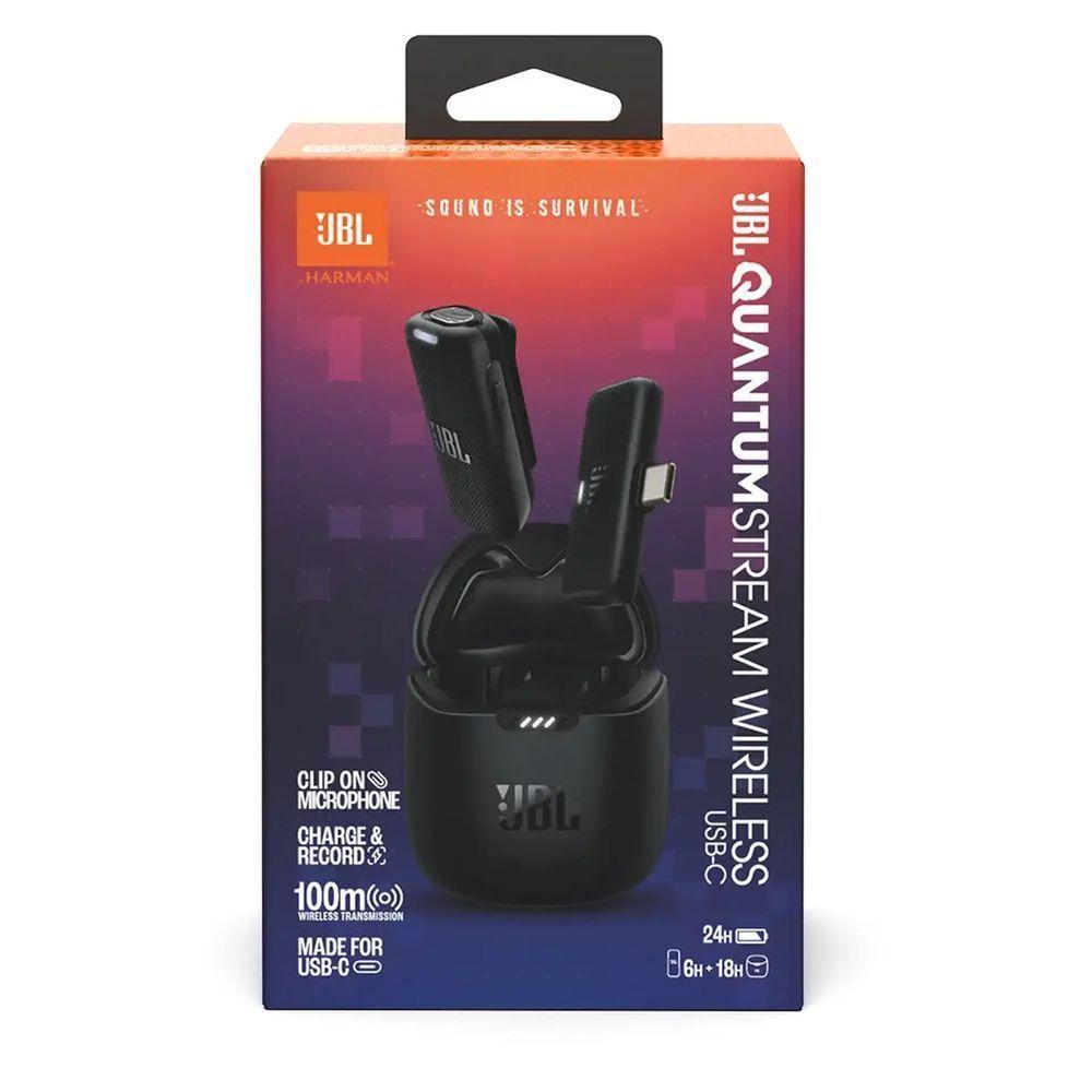 Mic Quantum Stream Jbl Wireless Lapela - 28913748 - 9