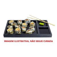 Tábua Pedra Sabão Borda Pé Divisórias Para Servir P 30x15cm - 2