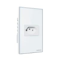 Tomada Izy Simples 10a Smart Wi-fi Ets 1001 Branco 4850062 - 2