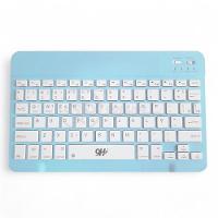 Teclado E Mouse Recarregáveis Azul A6732 Slim Wireless Ideal Para Escritório E Casa - 2