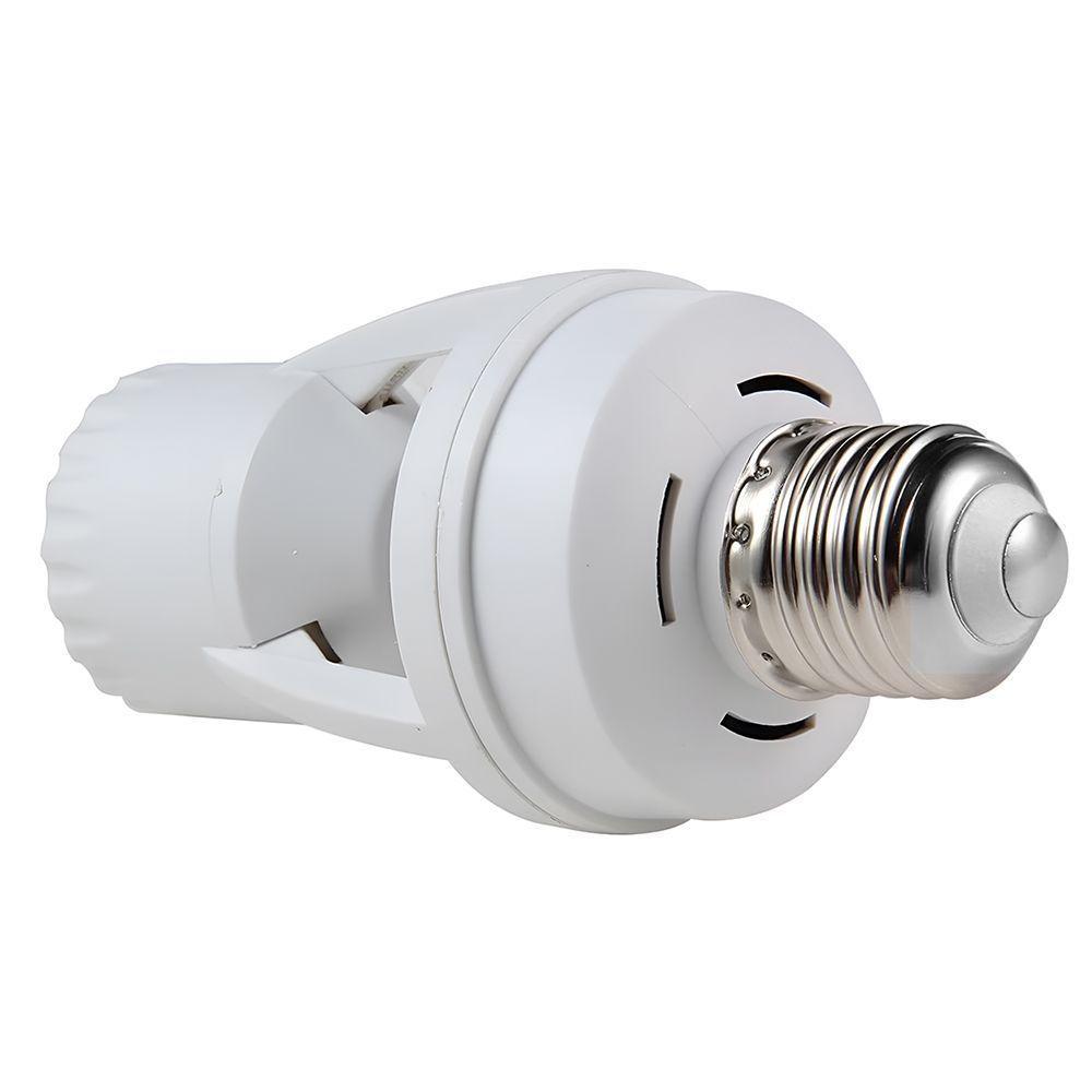 Soquete Com Sensor De Presença Infravermelho Para Lâmpadas E27 Bivolt Com Detecção 360 Graus - 2