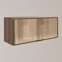 Armario Aereo Basculante Vidro Mdf 80 Cm Kali 1634161 Carvalho Toq Nicioli Carvalho Toq - 2