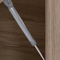 Armario Aereo Basculante Vidro Mdf 80 Cm Kali 1634161 Carvalho Toq Nicioli Carvalho Toq - 5