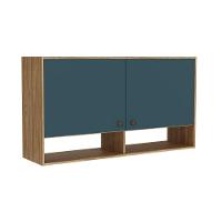 Armário Aéreo Cozinha Modulado Torino C- 2 Portas 120cm Mel-off White - Movelbento - 5