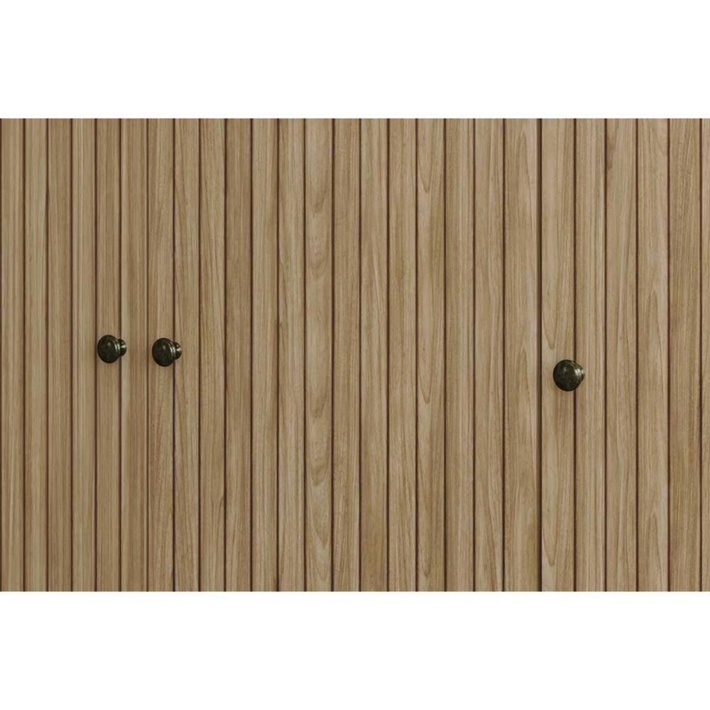 Aparador De Sala Jantar Mb 1061 C- 3 Portas Mel - Movelbento - 7