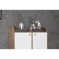 Aparador De Sala Jantar Rt 3112 C- 2 Portas Rustico-off White - Movelbento - 3