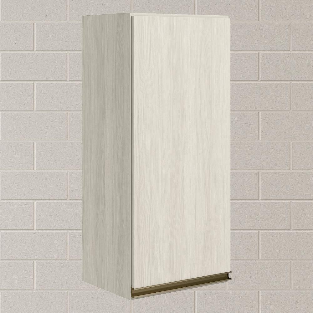 Armario Aereo 1 Porta Mdf 30 Cm Kali 12201 Bianco Toq Bianco Toq Nicioli Bianco Toq Bianco Toq - 2