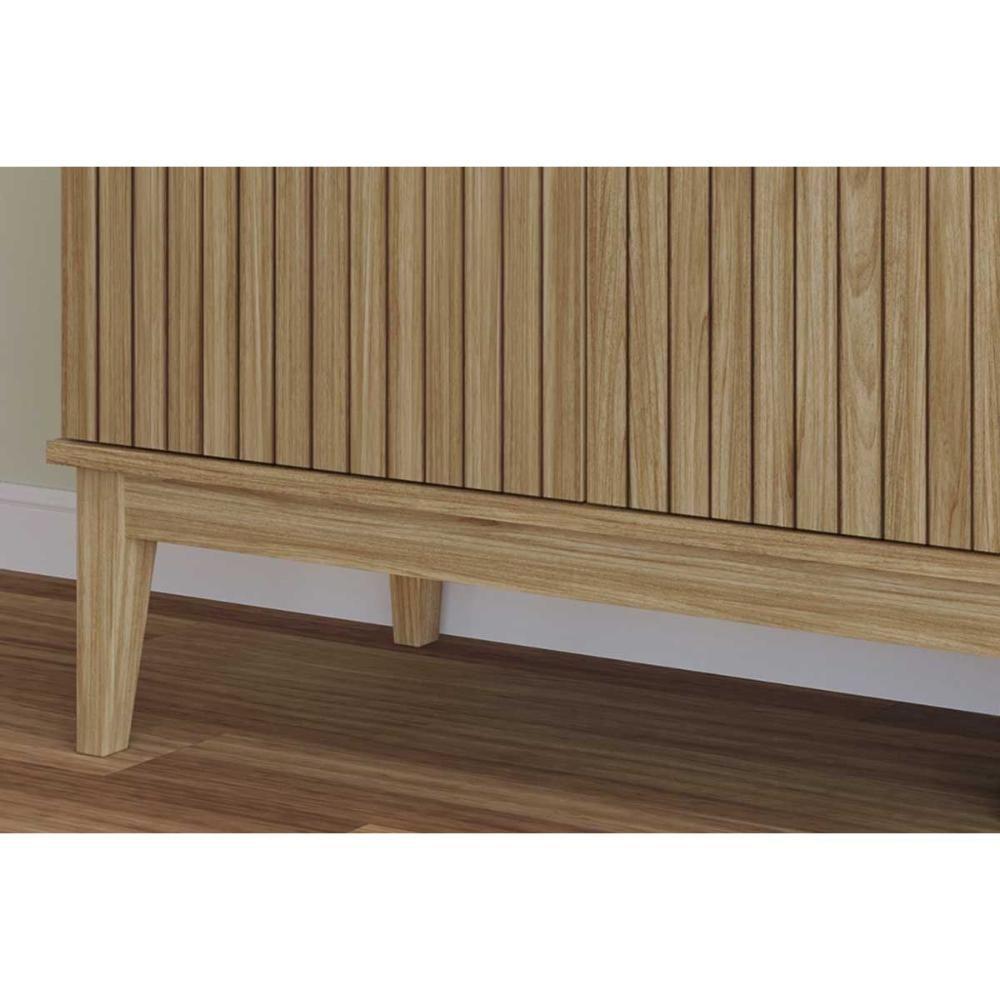 Aparador De Sala Jantar Mb 1061 C- 3 Portas Mel-off White - Movelbento - 9