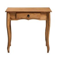 Aparador De Madeira Maciça Estilo Luís Xv Rústico Com Gaveta - Mel - 5