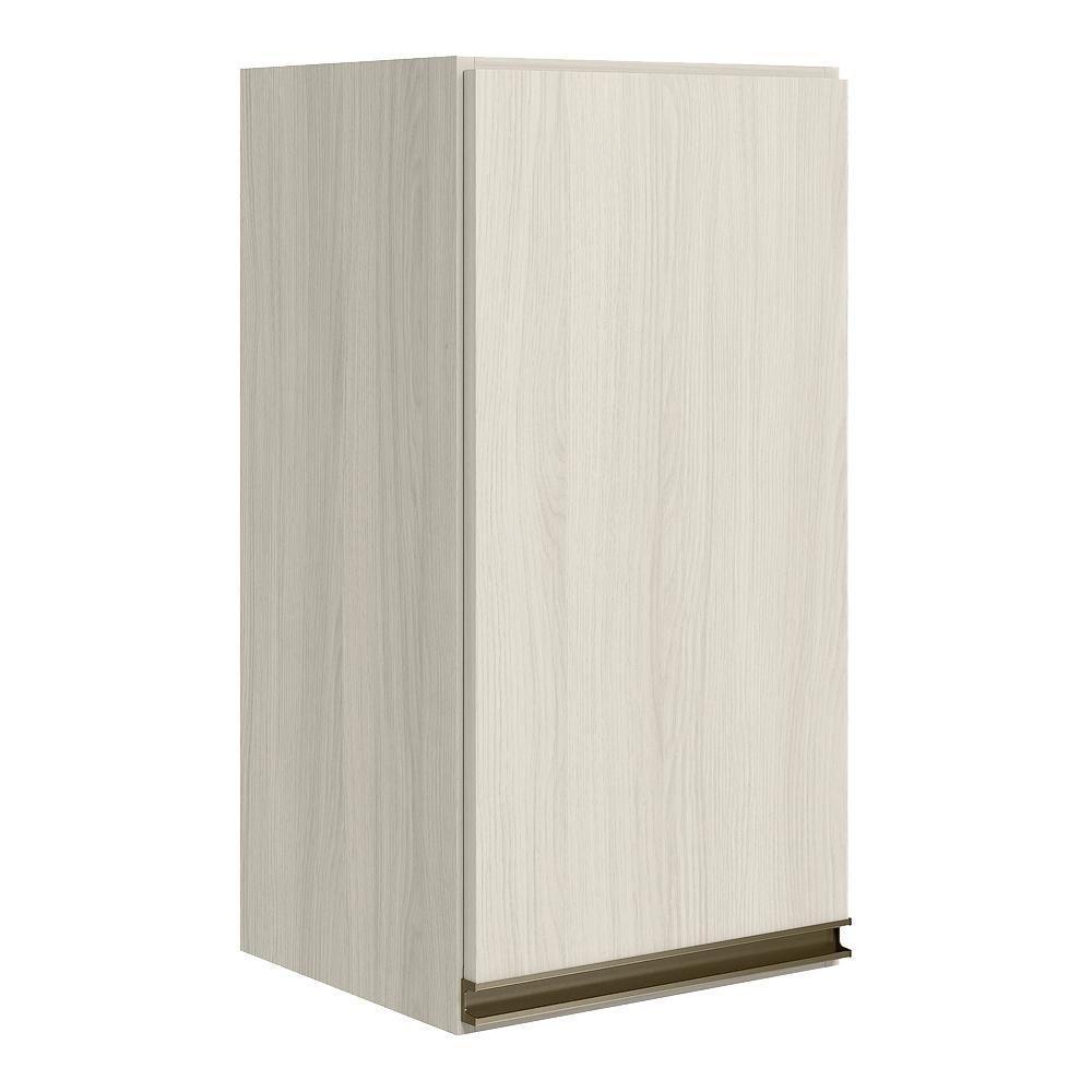 Armario Aereo 1 Porta Mdf 35 Cm Kali 16089 Bianco Toq Bianco Toq Nicioli Bianco Toq Bianco Toq - 1