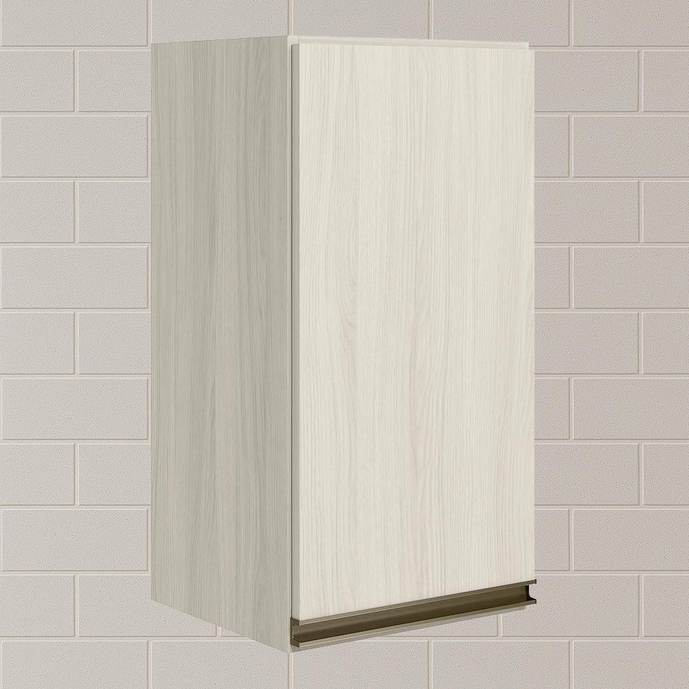 Armario Aereo 1 Porta Mdf 35 Cm Kali 16089 Bianco Toq Bianco Toq Nicioli Bianco Toq Bianco Toq - 2