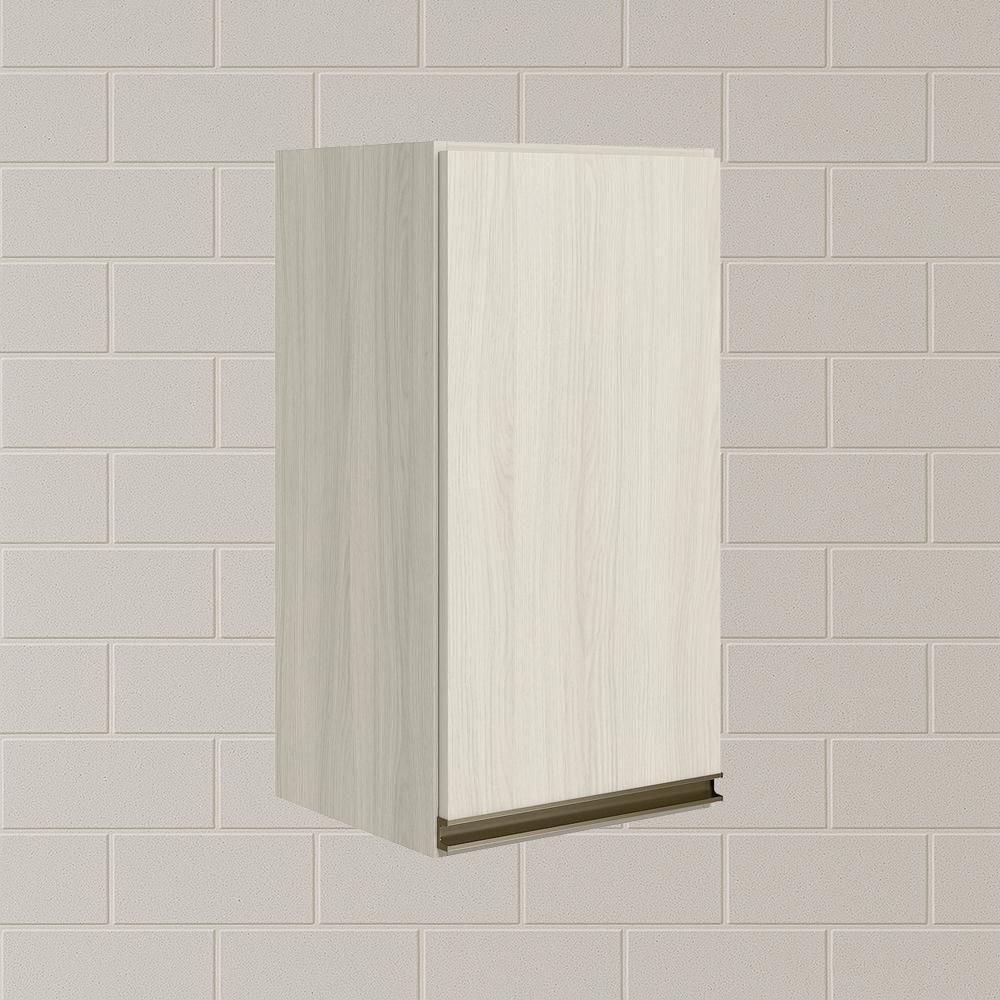 Armario Aereo 1 Porta Mdf 35 Cm Kali 16089 Bianco Toq Bianco Toq Nicioli Bianco Toq Bianco Toq - 6