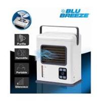 Ar Condicionado Digital Umidificador De Ar Mini Purificador Blu Breeze Ventilador Portatil Usb Bivolt - 5