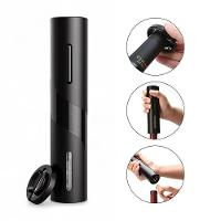 Abridor De Vinho Elétrico Portátil Automático Saca Rolhas à Pilha Preto - 1
