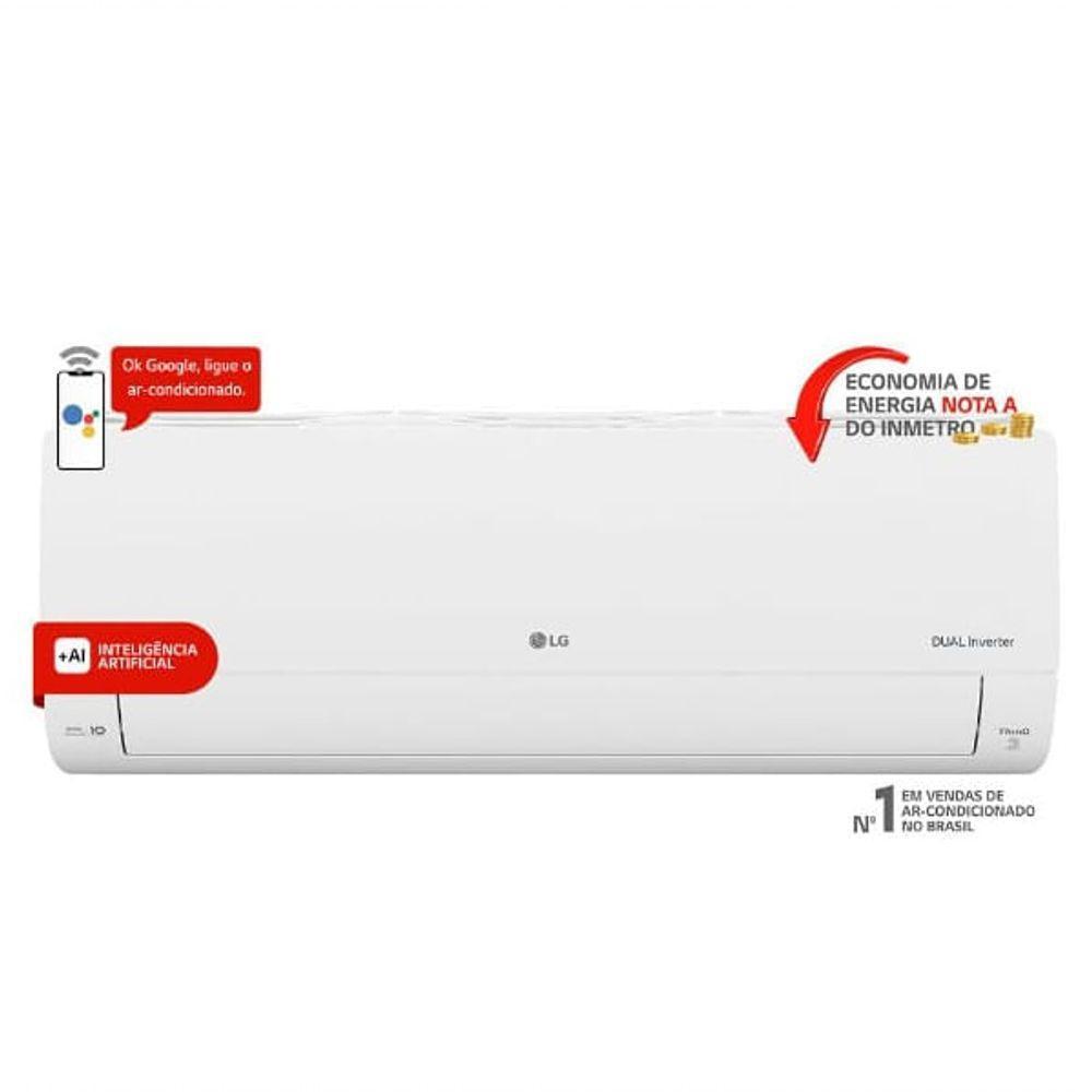 Ar Condicionado Split Hi Wall LG Inverter Smart Voice AI 9.000 BTUs Frio R-32 220V - 5