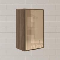 Armario Aereo 1 Porta Vidro Mdf 40 Cm Kali 1220261 Carvalho Toq Nicioli Carvalho Toq - 5