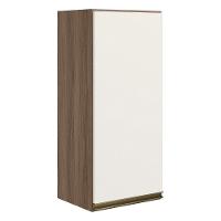 Armario Aereo 1 Porta Mdf 30 Cm Kali 12201 Carvalho Toq Off White Cetim Nicioli Carvalho Toq Off White Cetim - 1